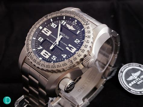 breitling emergency ii watch for sale|pilot watch with emergency locator.